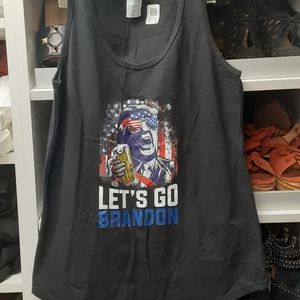 Trump Let's Go Brandon tank top
